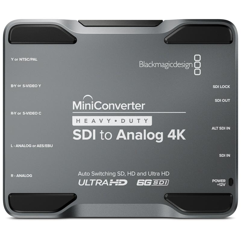 Blackmagic Design Mini Converter Heavy Duty SDI to Analog 4K